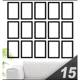 Kit 15 Molduras 29x20 Quadro Papel Cartão Com Frete Grátis