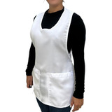 Kit 15 Pçs Avental / Bata Professora, Lanchonete/baba