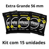 Kit 15 Preservativo Camisinha Extra Grande 56 Mm Prudence