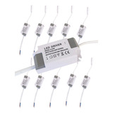 Kit 15 Un Driver Led Reator Fonte Para Painel 8-25w Bivolt