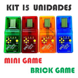 Kit 15 Unidades Super Mini Game