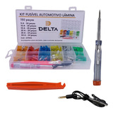 Kit 150 Fusivel Automotivo Lamina Varias Medidas E Amperes