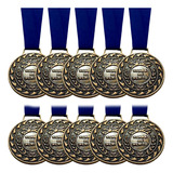 Kit 150 Medalhas Honra Ao Mérito Ouro Prata Bronze 3,6cm