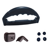 Kit 16 Cantoneiras Pequenas + 8 Pés Pequenos + 02 Alças Superior P/ Caixa De Som Acústico 