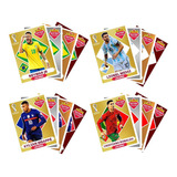 Kit 16 Figurinhas Copa Qatar 2022 Legend Neymar Messy Cris Copa Do Mundo Qatar 2022 Personagem Neymar - Messy - Cristiano Ronaldo - Mbappé