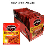 Kit 16 Linguicinha Jack Links Meat Snacks Sabor Churrasco