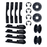 Kit 16 Pcs Deslize Calço Banco Fiat Palio 1999 2000 2001 02