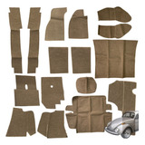 Kit 16 Peças Forração Forro Assoalho Carpete Do Fusca