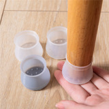 Kit 16 Peças Protetor De Silicone Para Pé Da Mesa E Cadeira