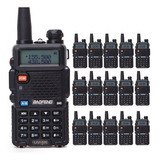 Kit 16 Rádio Comunicador Ht Dual