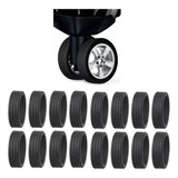 Kit 16 Rodinhas Para Mala De Viagem Dupla Substituição-360º