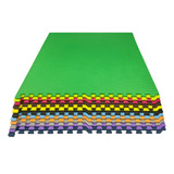 Kit 16 Tatame Tapete Eva 100x100x1cm 1x1 Metro 10mm