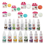 Kit 17 Corante Gel Cores Concentrado Comestível Alimentício 