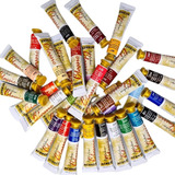 Kit 17 Tintas A Óleo Oil Colors Classic Bisnaga 20ml Acrilex