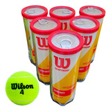 Kit 18 Bola De Tênis Wilson