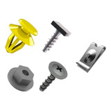 Kit 18 Grampo Moldur Paralama Dianteiro Ecosport 2003 A 2012