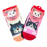 Kit 18 Meia Infantil Menina Antiaderente Atacado Oferta
