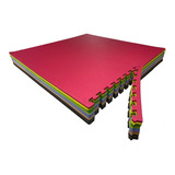 Kit 18 Tatame Tapete Eva 1x1 10mm 100x100x1cm 18m2