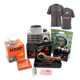 Kit 190cc Kmp Taxado+comando Preparado+biela P/titan/bros150