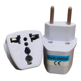 Kit 2 Adaptador Universal Tomada Europeu Americano 110/220v