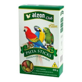 Kit 2 Alcon Club Psita Sticks Ração Papagaio E Arara 650g