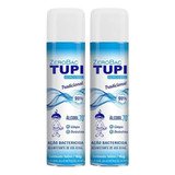 Kit 2 Álcool Aerossol 70% Limpa Desinfecta 360ml Tradicional