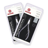 Kit 2 Alicate Mundial 722 Profissional Inox Unhas Cutículas