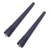 Kit 2 Antena Dual Band Para Rádio Baofeng 777s Uv-5r Uv-6r