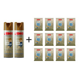 Kit 2 Anti Traça Jimo 300ml + 12 Cartelas Anti Traça Jimo
