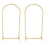 Kit 2 Arco Romano Em Ferro Desmontável Compacto Decorativo