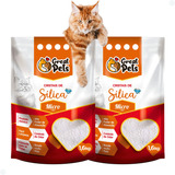 Kit 2 Areias Micro Sílica Cristais Fina 1,6kg *promoção