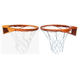 Kit 2 Aros C/ Rede Basquete Oficial Reforçado Altmayer Al23