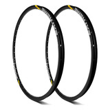 Kit 2 Aros Rodas 26/36 Furos Valvula Presta Extreme Pro Vzan