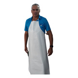 Kit 2 Avental Branco Impermeável De Pvc Cozinha E Açougue