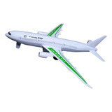 Kit 2 Avião Miniatura Brinquedo Fricção Boeing777 19 Cm