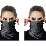 Kit 2 Bandana Tubular Ciclismo Balaclava Moto Headband Pesca