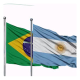 Kit 2 Bandeiras * Brasil +