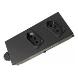 Kit 2 Bandeja Extensao 2 Tmd 3 Pinos 10 20a Parthson S/cabo