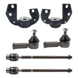 Kit 2 Barra Axial + 2 Morcego + 2 Terminal Direção Mecânica