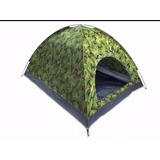 Kit 2 Barracas Camping Camuflada Militar 6 Lugares + Frete