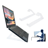 Kit 2 Base Suporte Ergonomico Notebook Tablet Mesa Universal