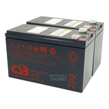 Kit 2 Bateria Para Nobreak Sms Manager Iii Senoidal 1400va