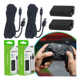 Kit 2 Bateria Recarregável P/ Controle Xbox Series + Cabo 3m