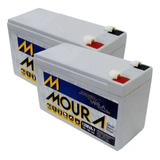 Kit 2 Bateria Selada Agm Moura