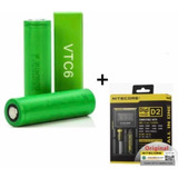 Kit 2 Bateria Sony 18650 Vtc6