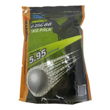 Kit 2 Bbs Airsoft 0,25g Src Munição - 4000 Un Cada (1 Kg)6mm