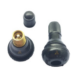 Kit 2 Bico Roda Liga Leve De Moto P/ Usar Pneu Sem Câmara