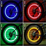 Kit 2 Bicos Neon Led Luz Xenon - Roda Pneu Moto Carro Bike