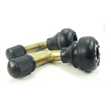 Kit 2 Bicos P/ Pneu Sem Câmara 90 Graus Scooter Lead Burgman