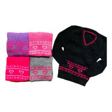 Kit 2 Blusa De Lã Infantil Manga Longa Moda Meninas Estilosa